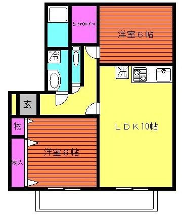 千葉市若葉区貝塚２丁目のアパート