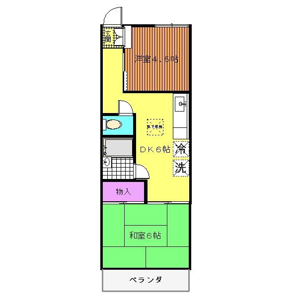 千葉市若葉区西都賀３丁目のアパート