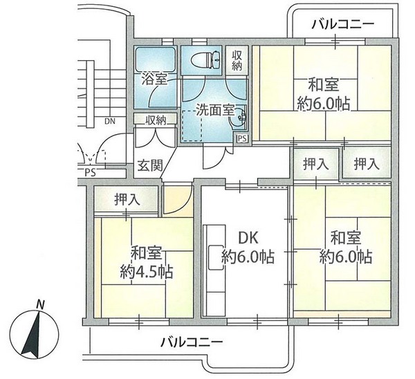 村上団地１街区６号棟