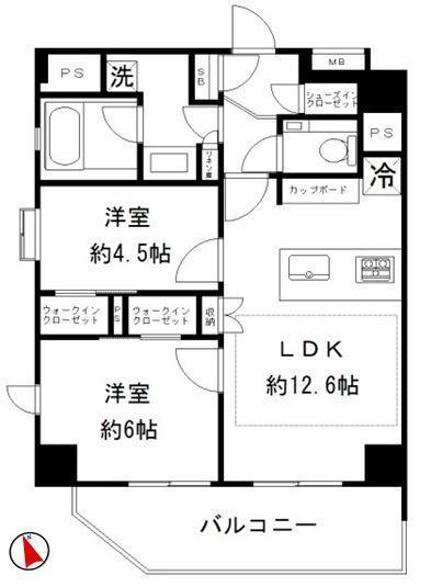 千代田区飯田橋２丁目のマンション
