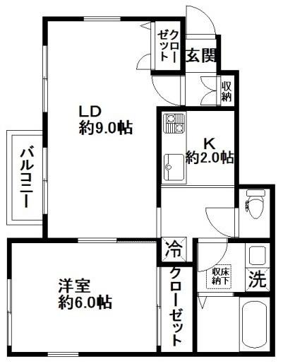 新宿区西早稲田１丁目のアパート