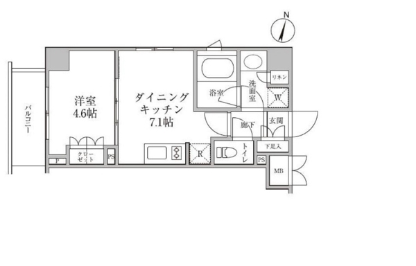 レジディア神楽坂Ⅱ