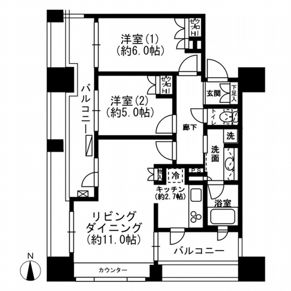 レジディア市ヶ谷