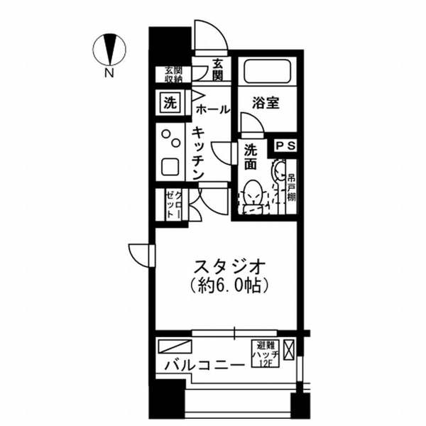 新宿区市谷本村町のマンション