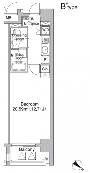 新宿区市谷砂土原町２丁目のマンション