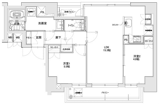 文京区本郷２丁目のマンション