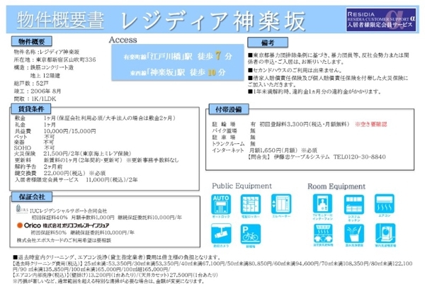 レジディア神楽坂