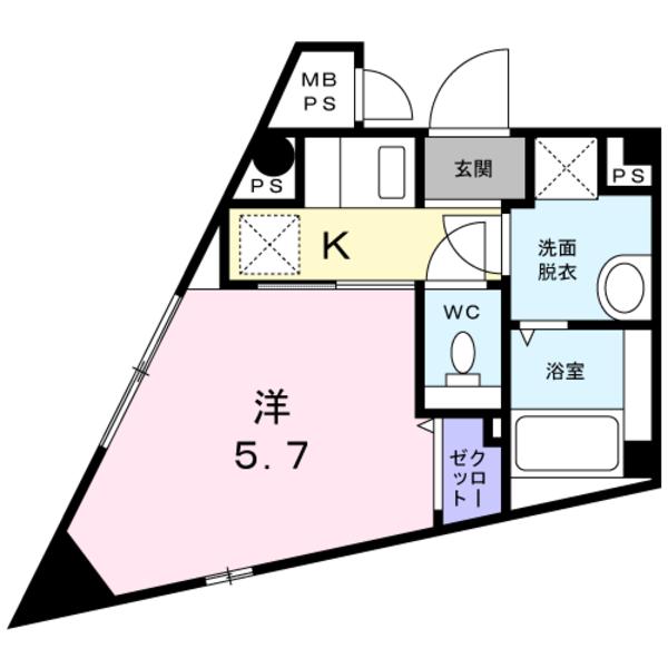 新宿区市谷柳町のマンション