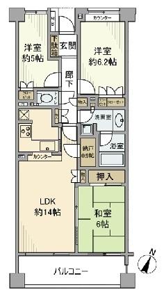 上大岡パーク・ホームズ弐番館