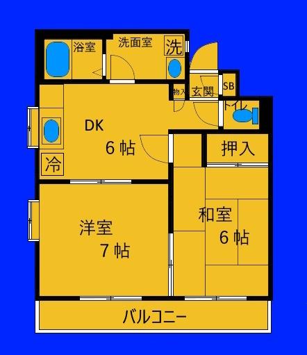 エクセル岩本(間取り)