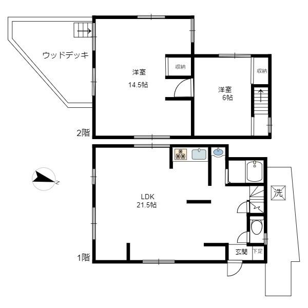 大豆戸町戸建