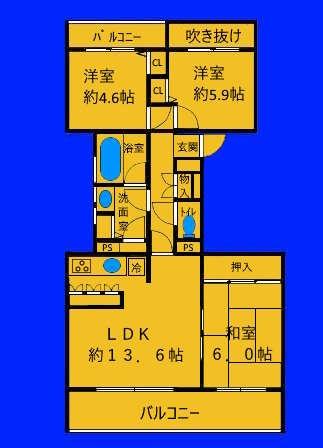 ハイツ東戸塚Ⅱ　Ｂ棟