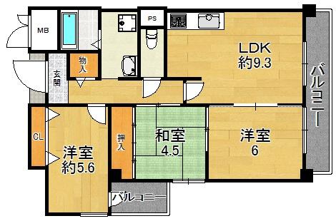 大阪市鶴見区浜４丁目のマンション