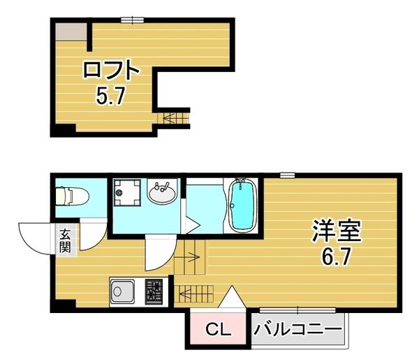 大阪市鶴見区横堤１丁目のアパート