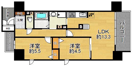 大阪市鶴見区鶴見４丁目のマンション