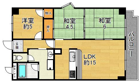 大阪市鶴見区鶴見２丁目のマンション