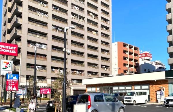 大阪市鶴見区鶴見３丁目のアパート(セブンイレブン大阪今福鶴見店)