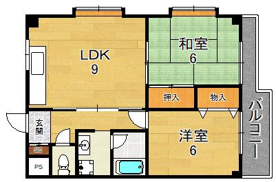 大阪市鶴見区諸口２丁目のマンション
