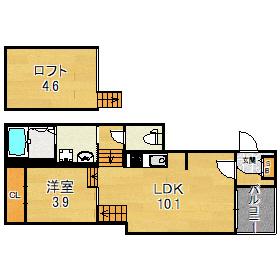 大阪市鶴見区放出東２丁目のアパート