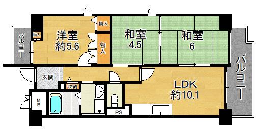 小学校近く安心の環境です【サンライト鶴見】