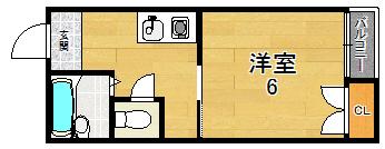 今福鶴見３分のリノベ１Ｋ物件【ビルシャナ鶴見】