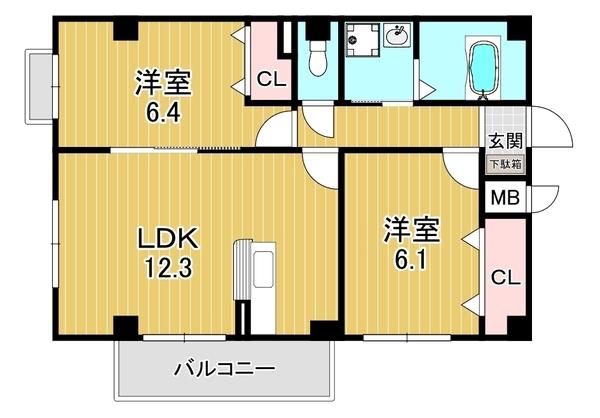 大阪市鶴見区横堤１丁目のアパート