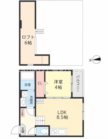 大阪市鶴見区茨田大宮４丁目のアパート