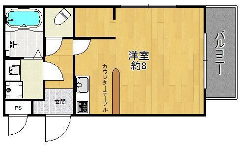 大阪市鶴見区鶴見３丁目のアパート