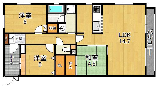 大阪市鶴見区横堤４丁目のアパート
