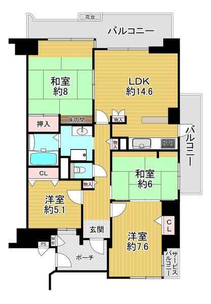 グリーンビュー鶴見1号棟