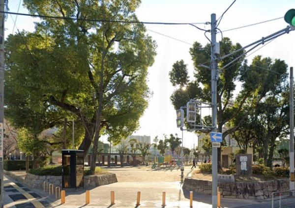 大阪市鶴見区今津中1丁目のアパート(今津公園)