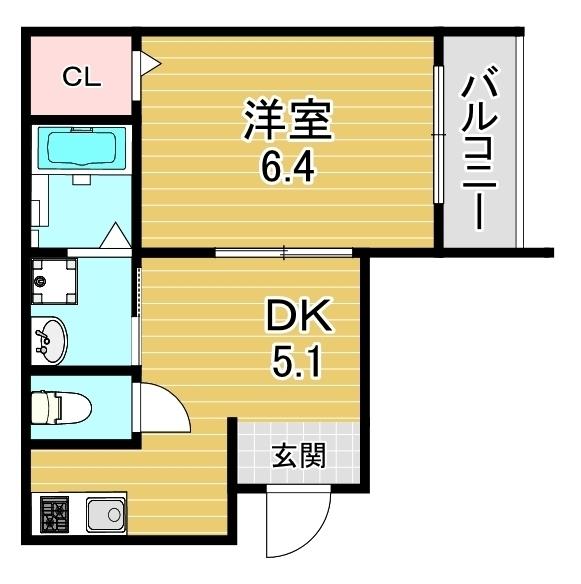 大阪市鶴見区横堤４丁目のアパート
