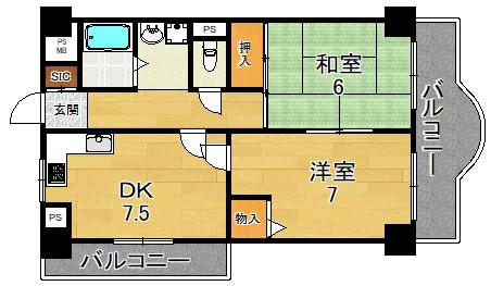 大阪市鶴見区今津北４丁目のマンション