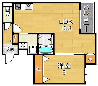 大阪市鶴見区諸口１丁目のアパート