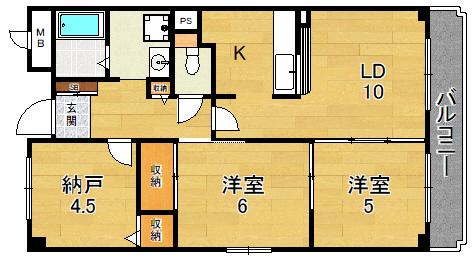 全洋室の３ＬＤＫ空きました★ア・レーズ