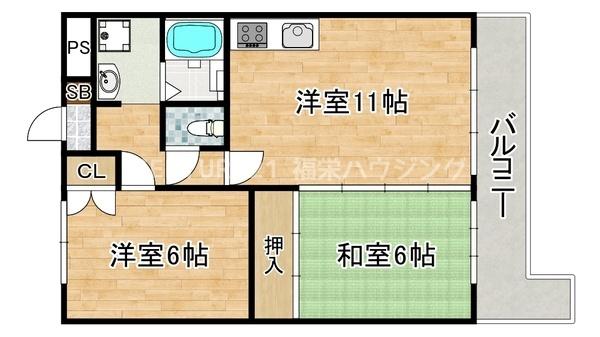 大阪市鶴見区諸口２丁目のマンション