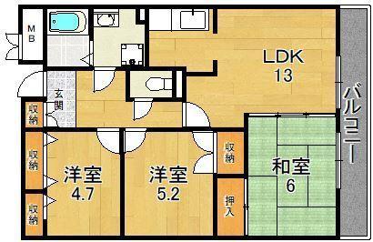 大阪市鶴見区焼野１丁目のマンション