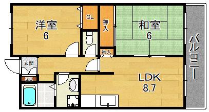 大阪市鶴見区茨田大宮２丁目のマンション
