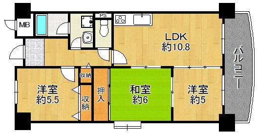 大阪市鶴見区浜３丁目のマンション