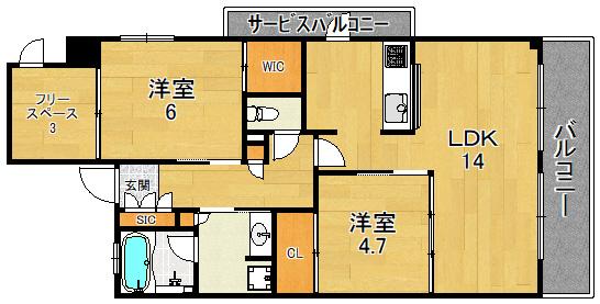やっと空きました、静かです★AxiaCourt