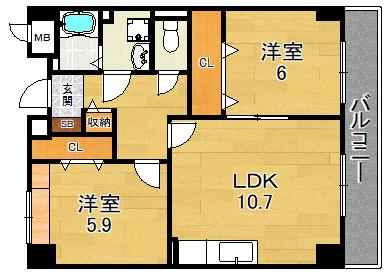 大阪市鶴見区焼野３丁目のマンション