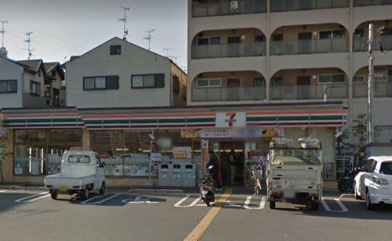 大阪市鶴見区焼野３丁目のマンション(セブンイレブン守口南寺方東通店)