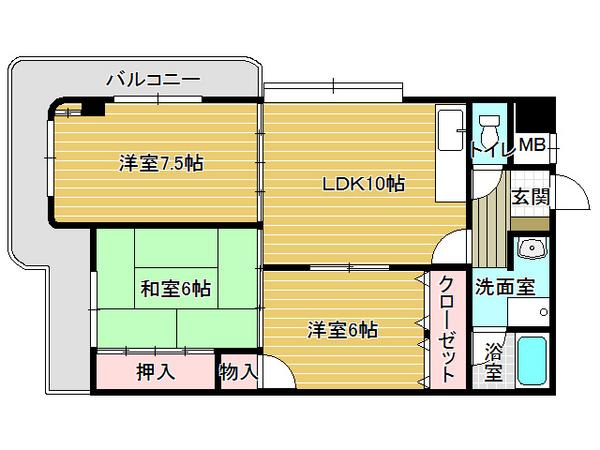 大阪市鶴見区諸口４丁目のマンション