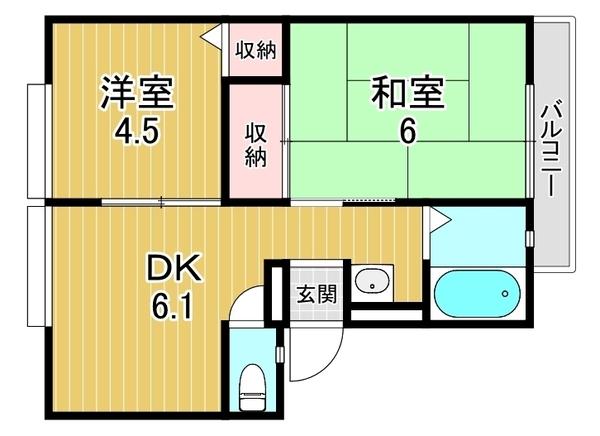 スーパー目の前です★サンビレッジ芳崎Ｄ