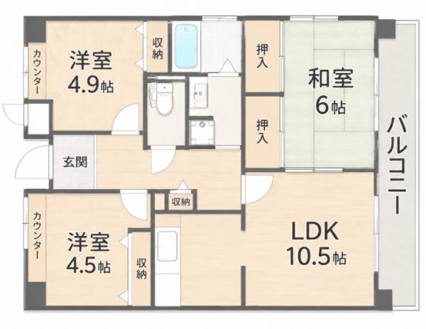 大阪市鶴見区焼野１丁目のマンション