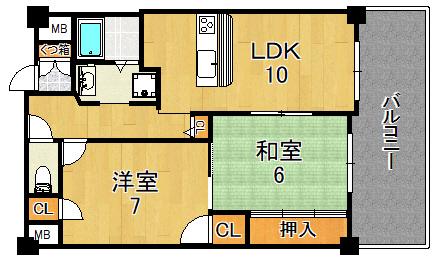 大阪市鶴見区諸口４丁目のマンション