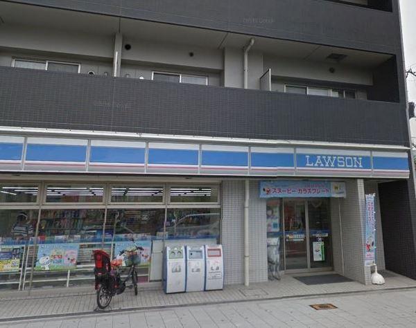 大阪市鶴見区鶴見４丁目のマンション(ローソン今福鶴見駅東店)