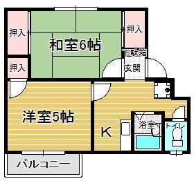 大阪市鶴見区諸口4丁目のマンション(間取り)