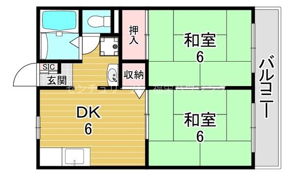 大阪市鶴見区焼野２丁目のアパート