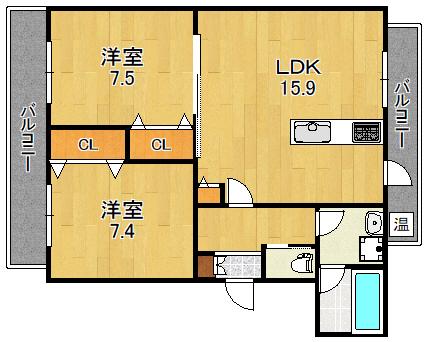 大阪市鶴見区諸口２丁目のマンション